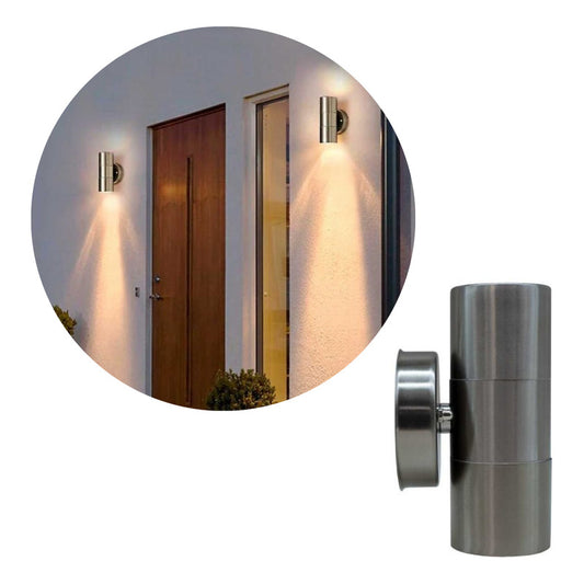 Aplique Pared Exterior Luminaria Lampara Bidireccional Foco