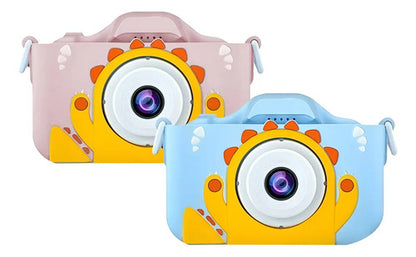 Mini Camara Digital Para Niños Infantil Dseño Dinosaurio Aleatorio