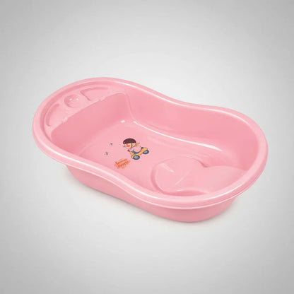 Bañera Infantil Plástica Para Bebé 72x40cm Plástico Cómoda Rosa