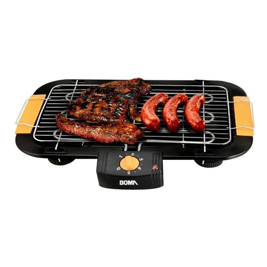 Barbacoa Electrica Parrilla Portatil 2000w 49x35x10cm