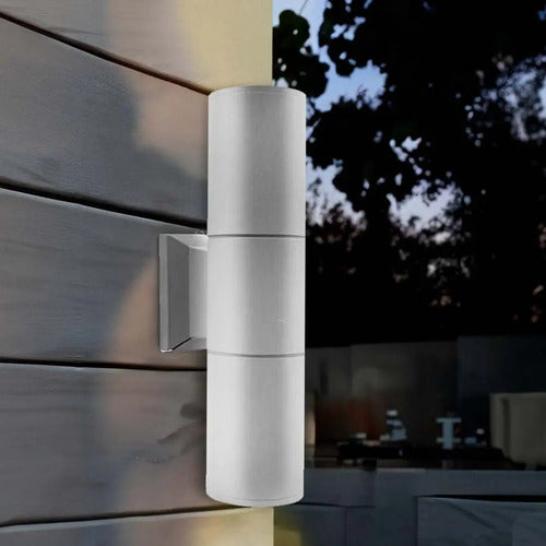 Aplique Pared Exterior Luminaria Lampara Bidireccional Foco