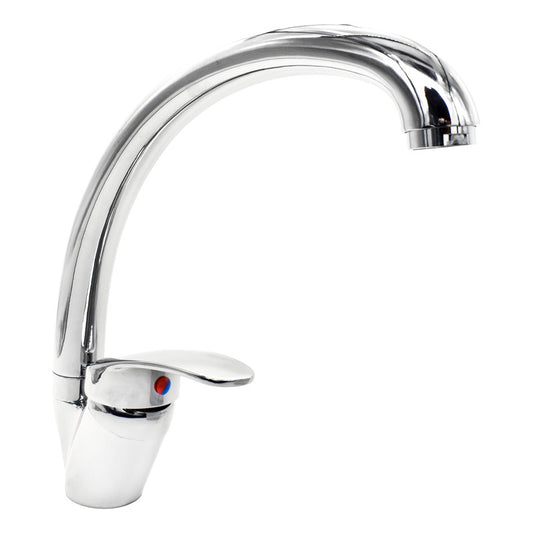Monocomando Mesada Canilla Grifo Cocina Metal + Colillas