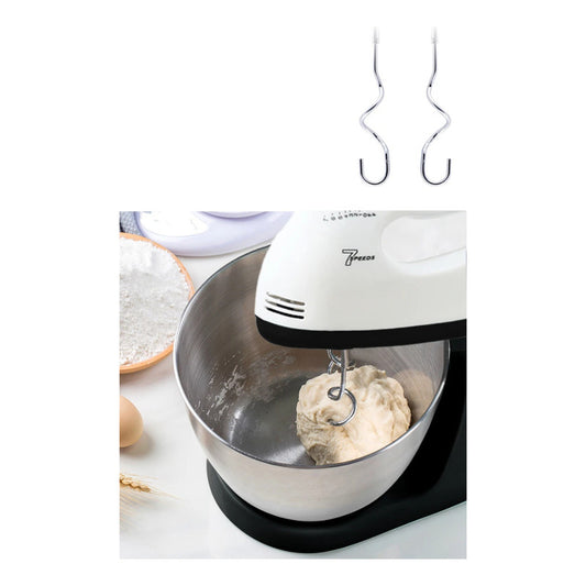 Batidora Electrica Con Bowl De Acero Inoxidable De Pie 260w