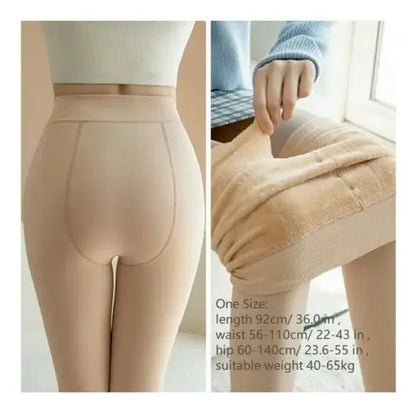 Medias Corderito Mujer Termicas Can Can Forradas Talle Unico