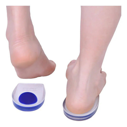 Talonera De Silicona 1 Par Protector Para Talones 35-39 Transparente