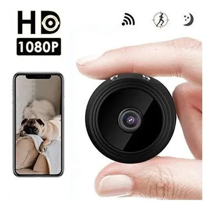Camara De Seguridad Mini Camara A9 2mp Vision Nocturna Color Negro