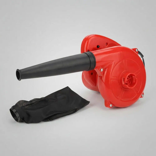 Soplador Aspiradora Eléctrica Turbo 950w 220v Con Accesorios Rojo