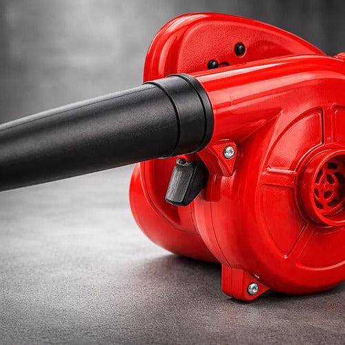 Soplador Aspiradora Eléctrica Turbo 950w 220v Con Accesorios Rojo