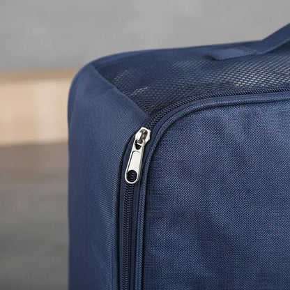 Set Pack Organizadores Viaje 7 Piezas Valija Ropa Bolsas Azul