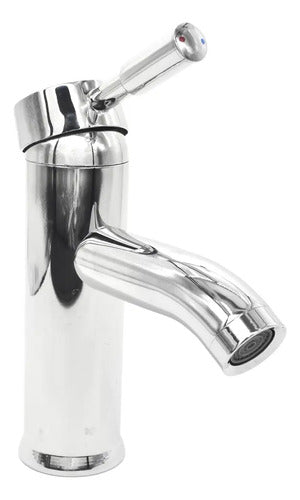 Monocomando Lavatorio Canilla Baño Mezcladora Pileta Cromada