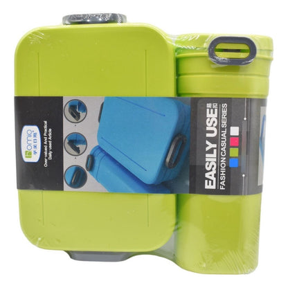 Lonchera Vianda De Plastico Incluye Vaso Con Filtro