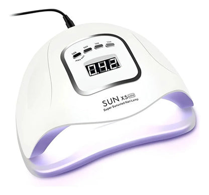 Cabina Sun X5 Max Uv Led Secador Uñas Profesional Color Blanco