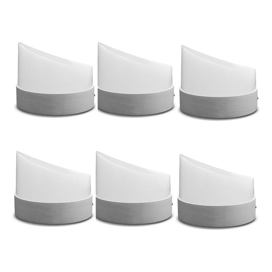 Set X6 Aplique Pared Exterior Luminaria Foco Lampara