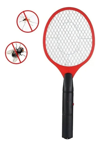 Raqueta Mata Mosquitos Electrica Recargable Insectos 46x18