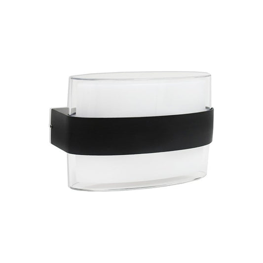 Set X4 Aplique Pared Exterior Luminaria Foco Bidireccional