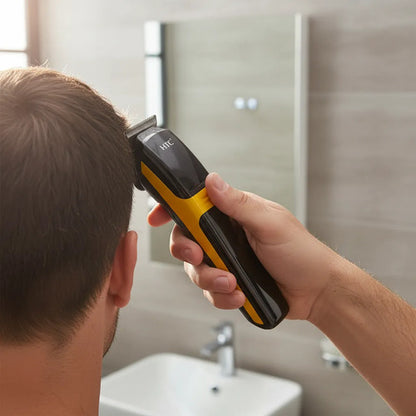 Cortapelo Htc Inalambrica 3 En 1 Nariz Depilador Hoja T Negro