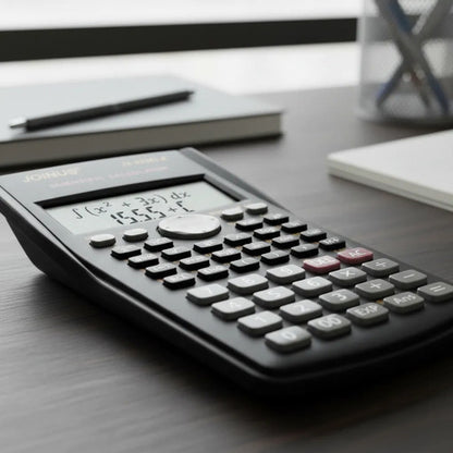 Calculadora Cientifica 12 Digitos Escolar Oficina Matematica Negro
