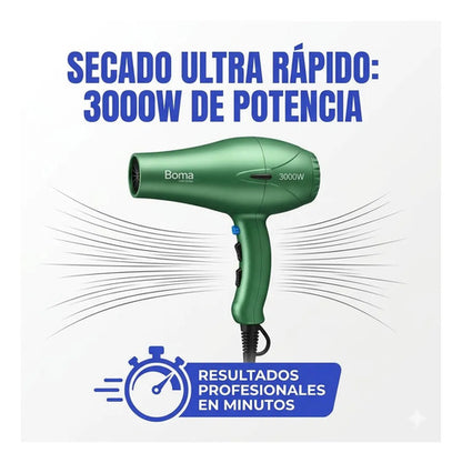 Secador Pelo 3 En 1 Modelador Cepillo Peine Boquilla 3000w Aleatorio - 2 Colores