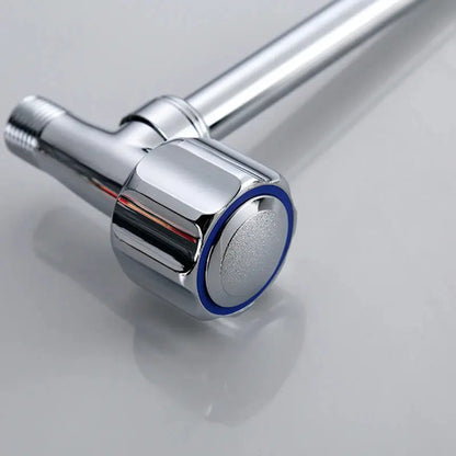 Grifo Cocina Mesada Pared Canilla Metalica Pico Flexible