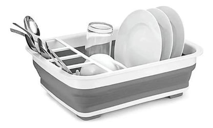 Escurridor Plegable De Silicona Para Platos Y Cubiertos Varios