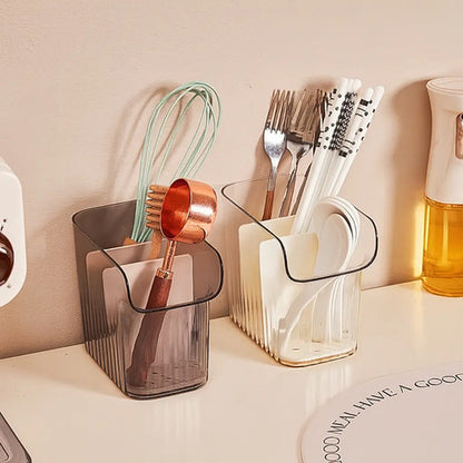 Organizador Cubiertos Utensilios Cocina De Acrilico Aleatorio