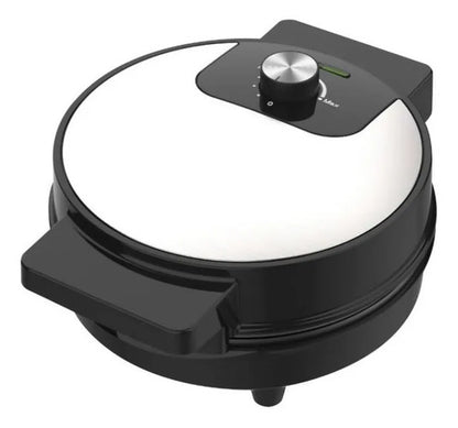Waflera Electrica Antiadherente 1000w Regulable 20cm Boma Negro