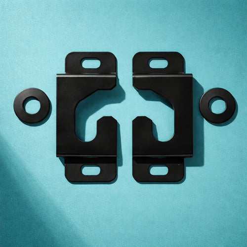 Soportes Fijo Pared Televisores Pantallas Led 71 Pulgadas Tv Negro