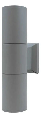 Set X4 Aplique Pared Exterior Luminaria Foco Bidireccional