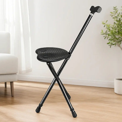 Baston Con Asiento Mango Anatomico Antideslizante Aluminio Aleatorio