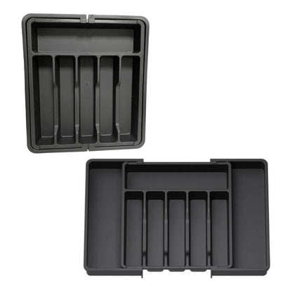 Cubiertero De Plastico Extensible 57x38x5cm Organizador