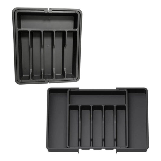 Cubiertero De Plastico Extensible 57x38x5cm Organizador