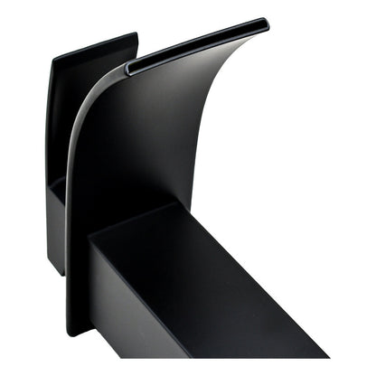 Canilla Negra Para Lavatorio Baño Monocomando Mezcladora