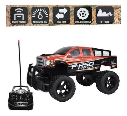 Camioneta 4x4 Control Remoto Todoterreno Escala 1:14 Rojo Rc Rojo