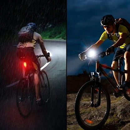 Set Luz Para Bicicleta Led Para Bici Impermeable Varios