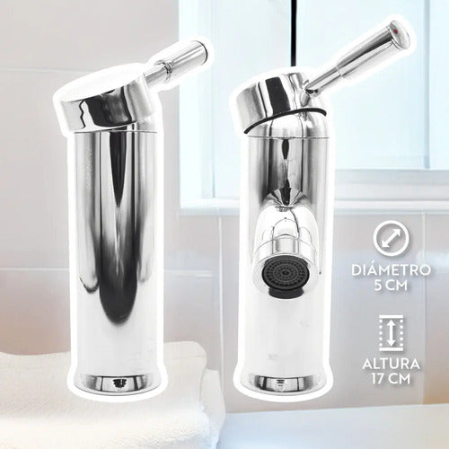 Canilla Para Lavatorio Baño Monocomando Pileta Mezcladora