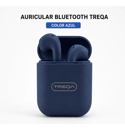 Auriculares Inalámbricos 6 Colores Bluetooth Estuche In Ear Azul
