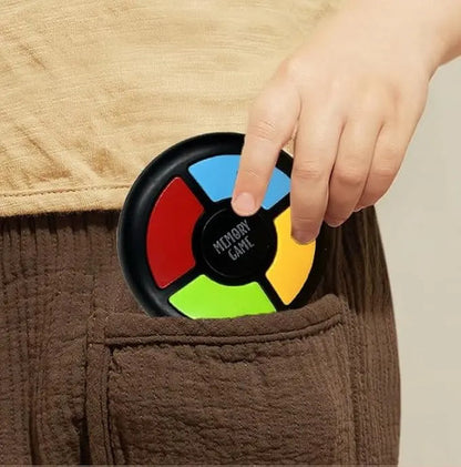 Juego De Memoria Infantil Con Sonido Y Luces Led De Bolsillo