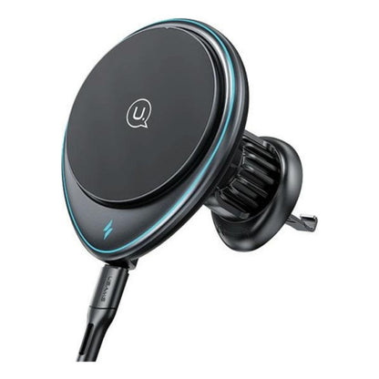 Cargador De Auto Inalambrico Magnetico 15w Para Ventilacion