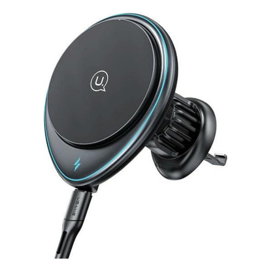 Cargador De Auto Inalambrico Magnetico 15w Para Ventilacion