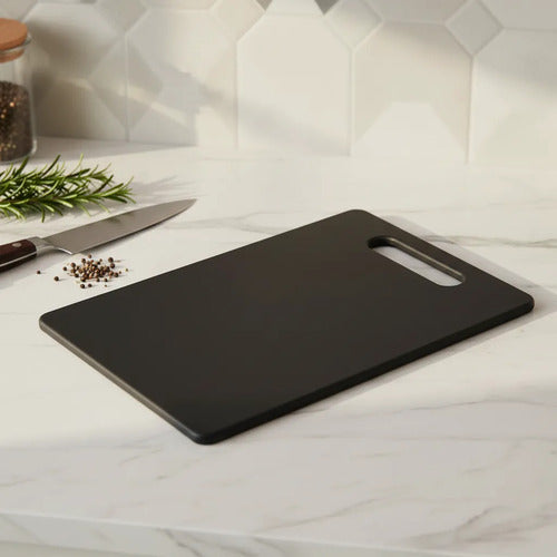 Tabla Picar Cortar Plastica Reforzada 36x27cm Cocina Liso