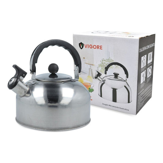 Caldera Silvadora 3 Litros Acero Inoxidable Cocina