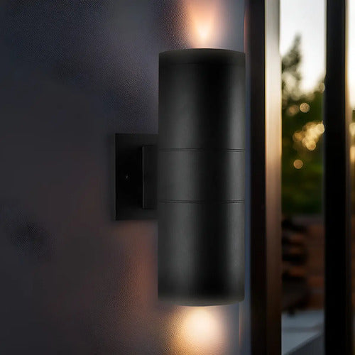Aplique Pared Exterior Luminaria Lampara Bidireccional Foco
