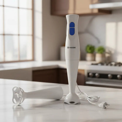 Batidora Licuadora Mano Mixer Multiuso 2 Velocidades Cocina Blanco