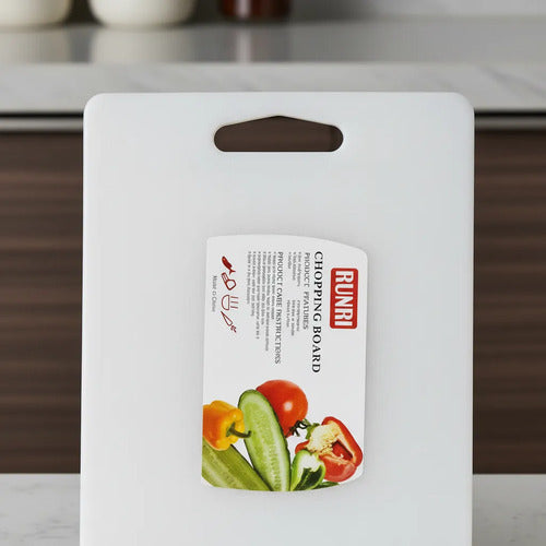Tabla Plástica Picar Antiderrame Cocina Corte 40x30cm Lisa