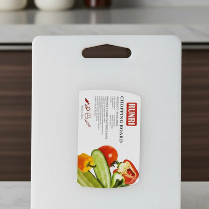 Tabla Plástica Picar Antiderrame Cocina Corte 40x30cm Lisa
