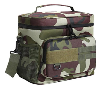 Bolso Termico Conservadora Aislante Camuflado Camping 15 Lt Camuflado