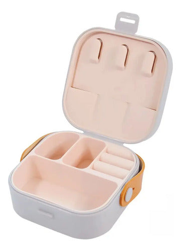 Min Caja Organizador Joyas Anillos Accesorios Joyero 9x9x4cm Aleatorio
