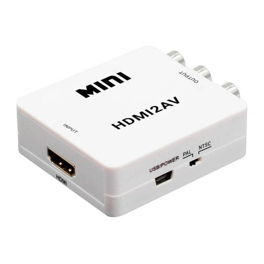 Convertidor Hdmi A Rca Av Conversor De Hdtv A Rca