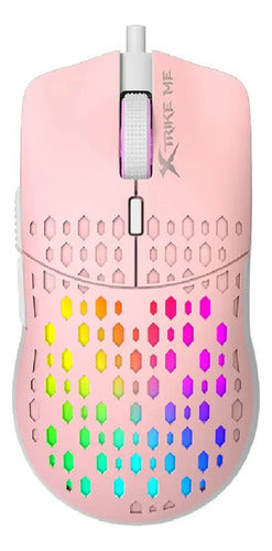 Mouse Gamer Con Cable 6 Botones Luz Rgb