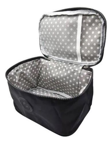 Neceser Maquillaje Viaje Porta Cosmeticos Organizador Bolso Negro
